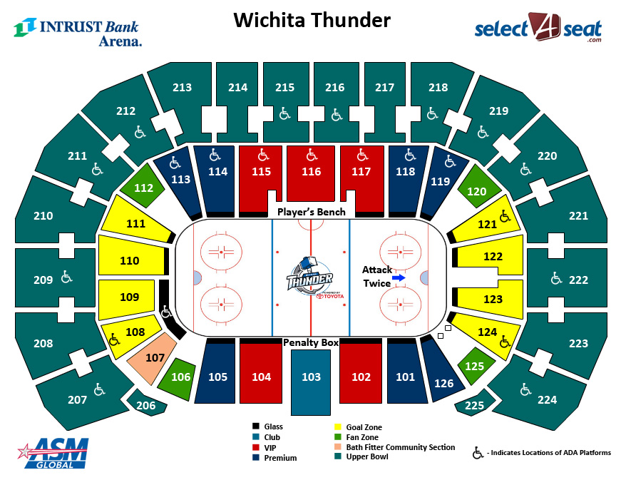 Thunder Valley Seating Chart